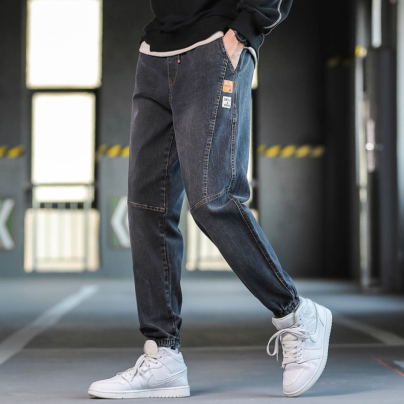 Autumn corset jeans boys 2020 Harem Pants loose trend casual casual pants