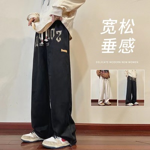 裤子男高街ins潮牌设计感小众卫裤美式嘻哈运动休闲裤-G01-P45图片