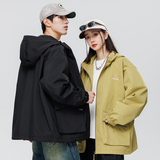 山系户外防水情侣春秋季冲锋衣男女三防登山服夹克-JK03-P68无影，男装夹克，星座307-3(原516-1)