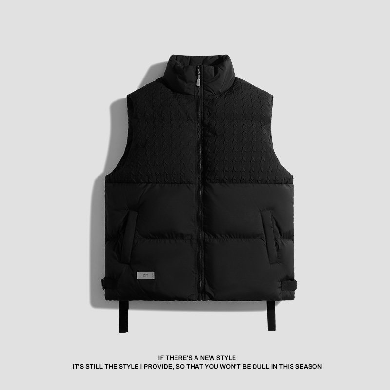 日系复古工装羽绒棉马甲2024秋冬季坎肩棉服休闲棉背心-8515-P70,男装背心/马甲,星座307-3(原516-1)