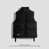 日系复古工装羽绒棉马甲2024秋冬季坎肩棉服休闲棉背心-8515-P70，男装背心/马甲，星座307-3(原516-1)