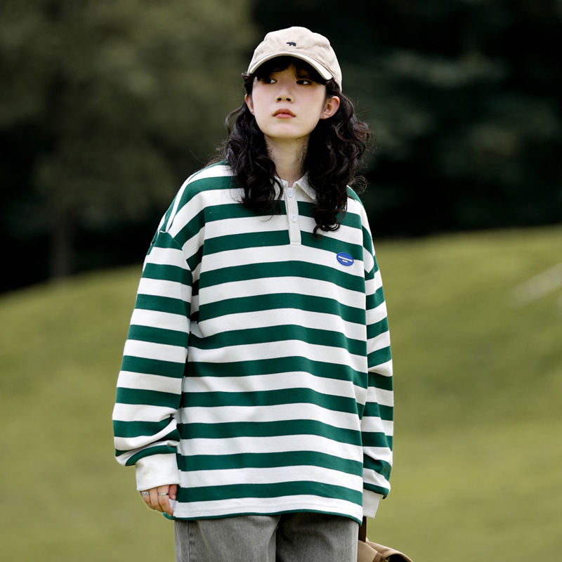 情侣款秋季2024新款潮牌ins宽松口袋打底衫上衣服潮-2383-墨绿P55，男装卫衣，星座307-3(原516-1)