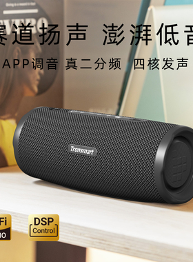 Tronsmart C3PLUS蓝牙音箱二分频户外重低音炮防水便捷式骑行音响
