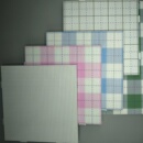 制图测绘套装 白色蓝色粉红拼色绘图板学生工程制图工具