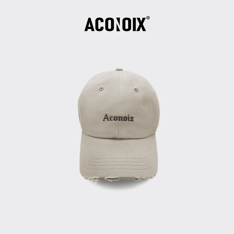 ACONOIX张艺凡同款米色棒球帽