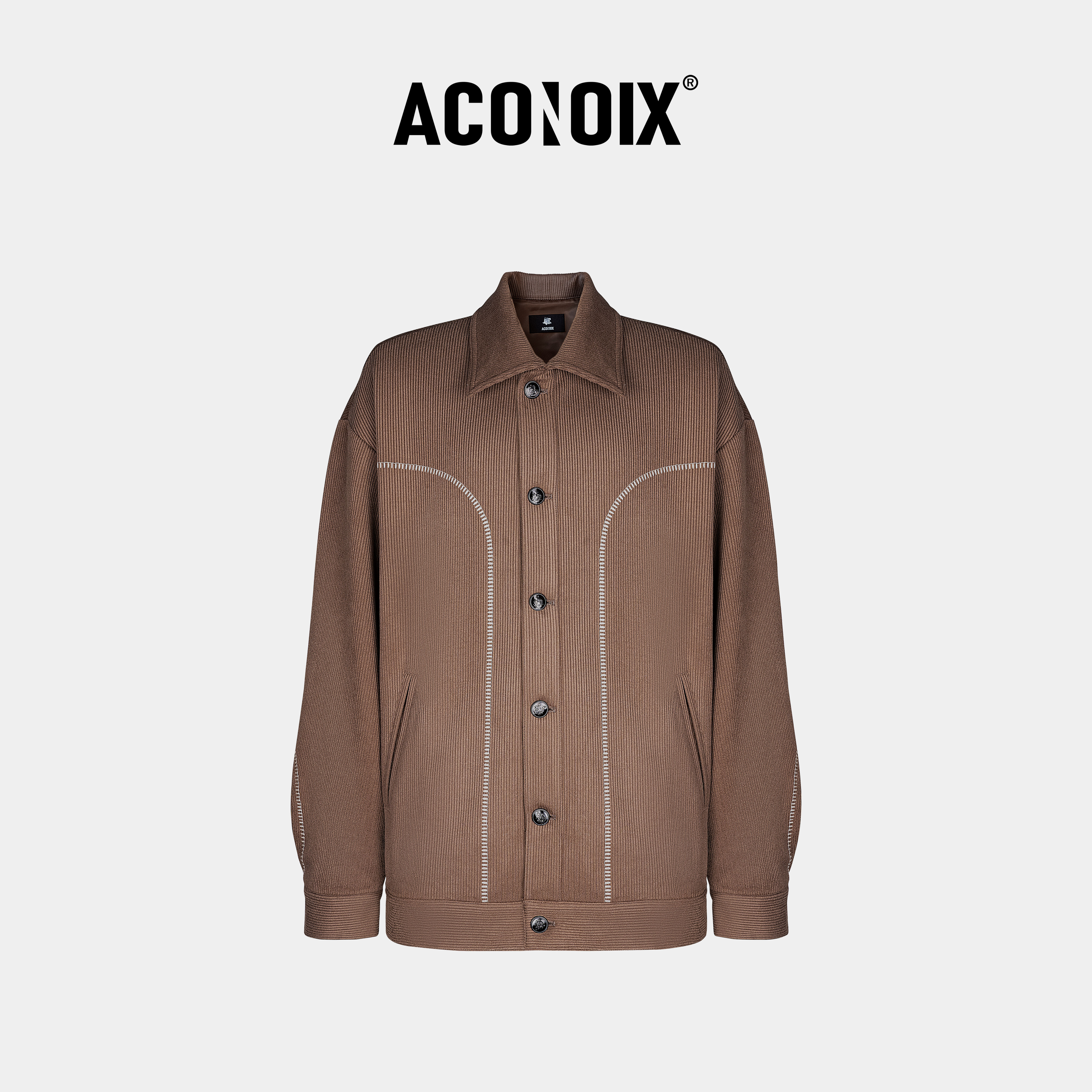 ACONOIX翻领美拉德外套