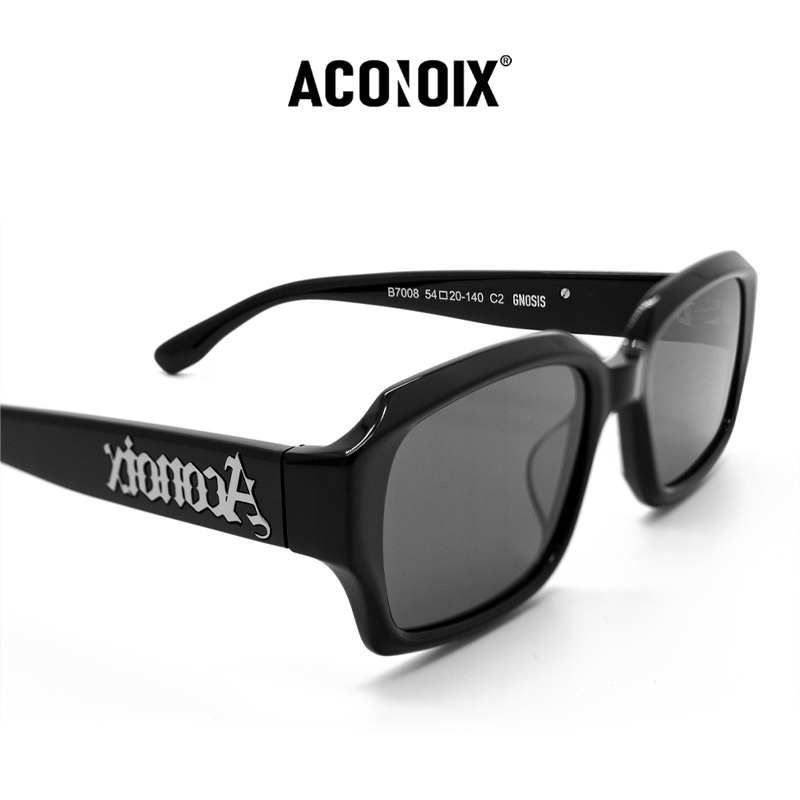 ACONOIX张远同款方框墨镜
