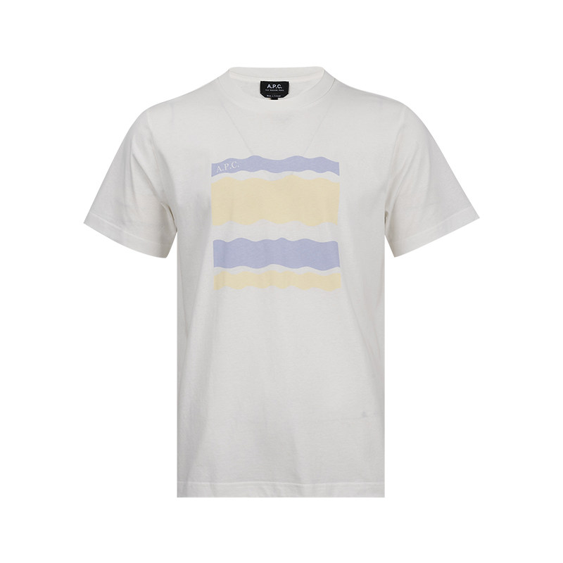 APC经典Malone全棉短袖T恤男士