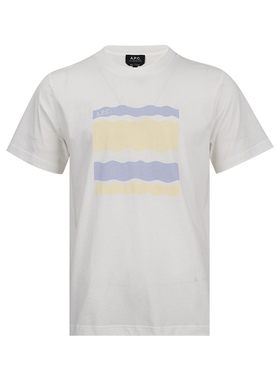 APC男经典 Malone 全棉短袖T恤男士2025年春夏新款XY推广