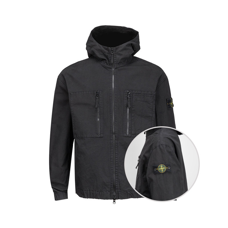 STONEISLAND袖徽长袖夹克男士