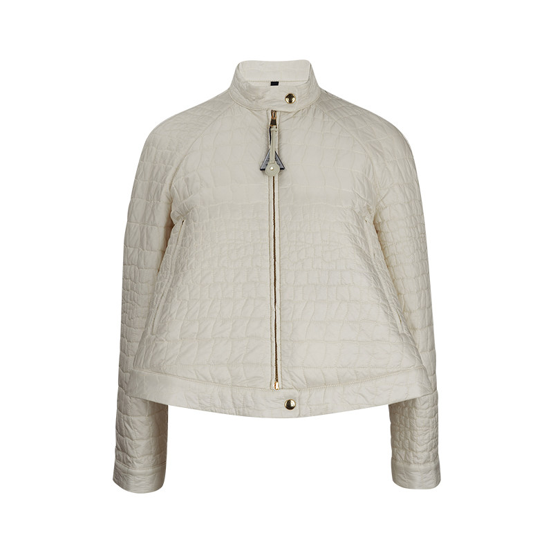 Moncler/盟可睐女Aubrieta Geometric短款羽绒服女士2026秋冬新款