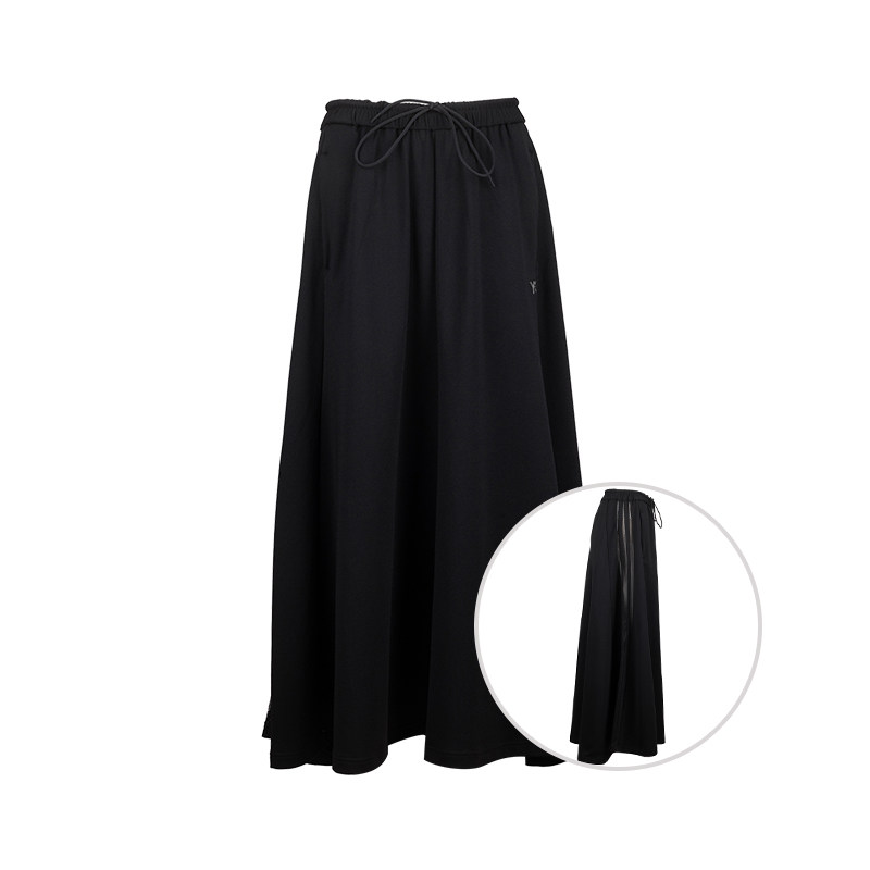 Y-3字母logo休闲A字半身裙女士