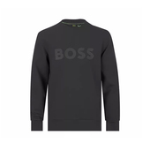 Hugo XY推广 2026新款 Boss雨果 博斯logo贴花全棉套头卫衣男士