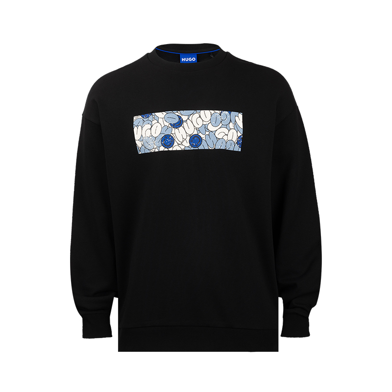 HugoBoss全棉套头卫衣男士