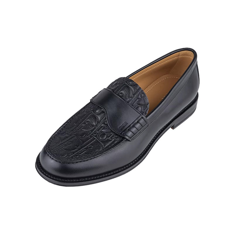 Dior/迪奥男Granville牛皮革圆头套穿乐福鞋男士2026新款XY促销