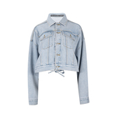 Alexander Wang女高腰保暖防寒全棉牛仔夹克外套女士秋冬XY推选