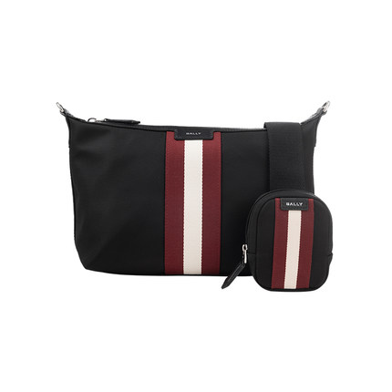 Bally/巴利男女同款经典 Code Ribbon logo单肩包男女2026新款XY
