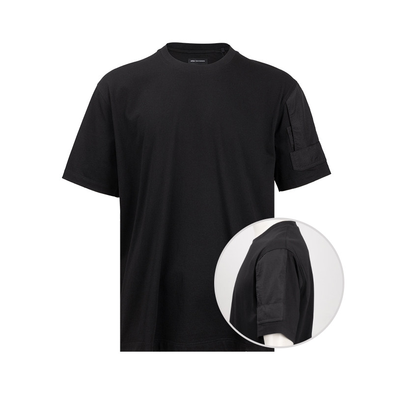 Y-3字母logo全棉短袖T恤男士