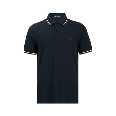 FREDPERRY全棉短袖polo衫男士