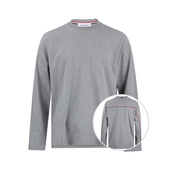 Thom 2026春秋新款 Browne汤姆布朗男条纹全棉长袖 T恤男士