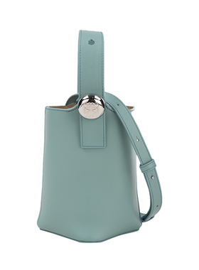 LOEWE/罗意威女经典字母 Pebble 迷你水桶包女士2025新款推广