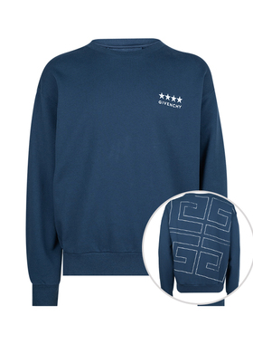 Givenchy/纪梵希男4G 印花全棉套头卫衣男士2025年秋冬新款XY推广