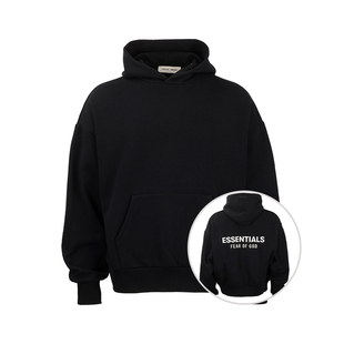 GOD男经典 logo加绒连帽衫 男士 XY推广 ESSENTIALS 秋冬新款 FEAR