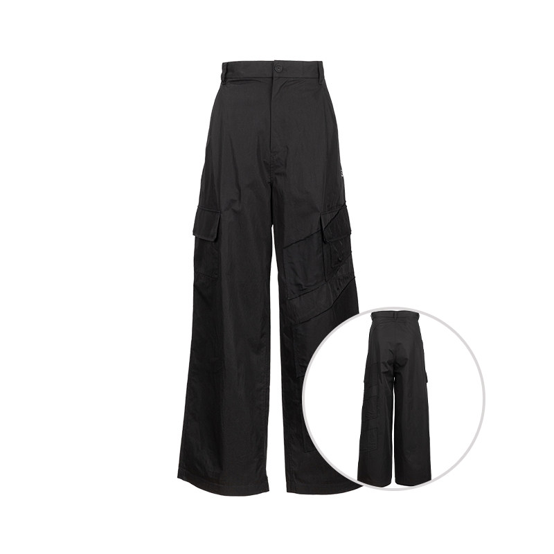 Y-3字母logo休闲工装长裤女士