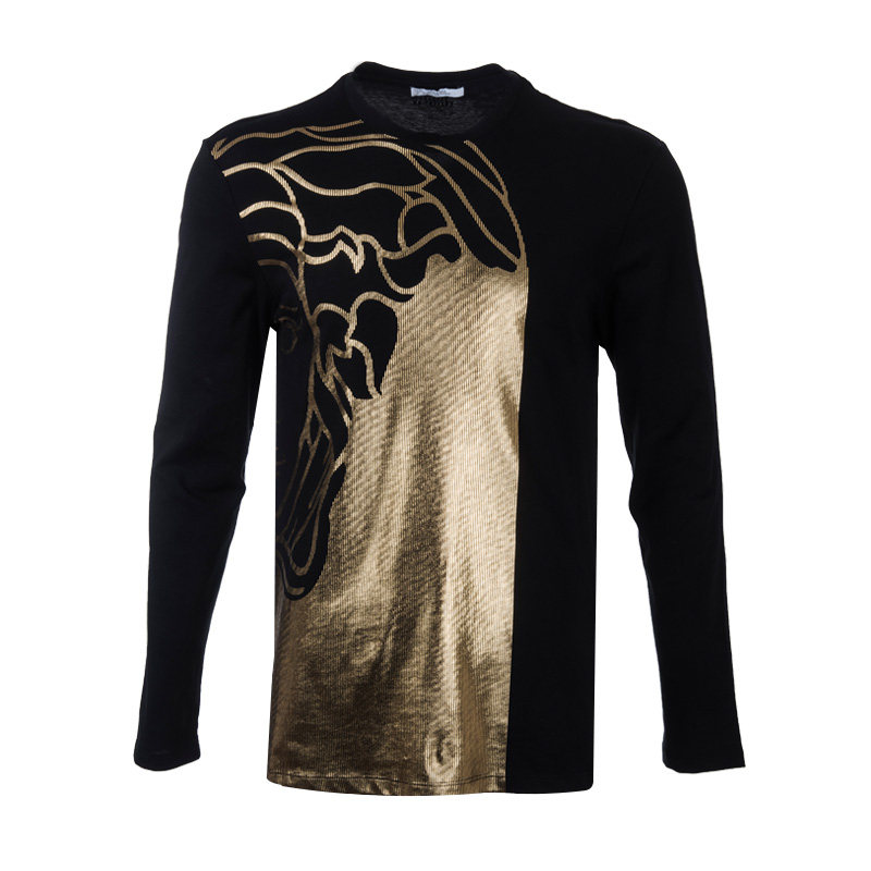 Versace/范思哲VCV800491RVJ00534男士美杜莎长袖T恤XY特卖