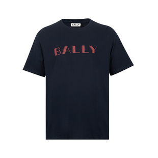 Bally 字母logo印花全棉短袖 T恤男士 春夏XY推选 巴利男经典
