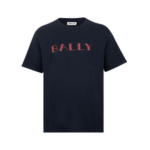 Bally印花全棉短袖T恤男士