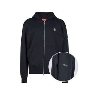 Tiger Lucky 图案拉链连帽衫 男士 XY推广 KENZO 新款 高田贤三男经典