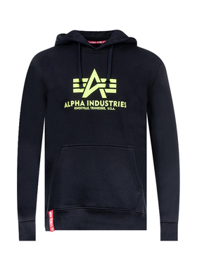 alpha industries阿尔法休闲连帽套头卫衣男士新款XY特卖