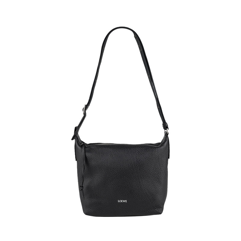 LOEWE/罗意威女经典Cubi徽标柔软粒面单肩挎包女士2026年新款推广