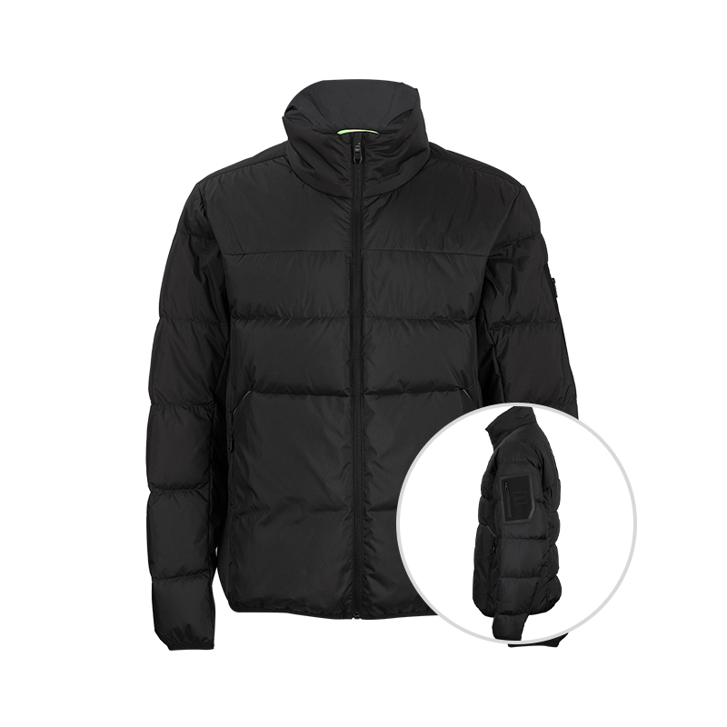 HugoBoss经典拉链羽绒服男