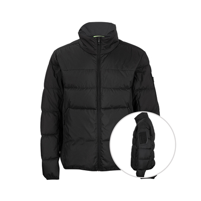 HugoBoss经典拉链羽绒服男