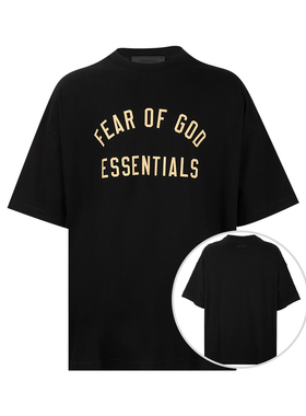 ESSENTIALS FEAR OF GOD男logo印花全棉短袖T恤男士2025新款XY
