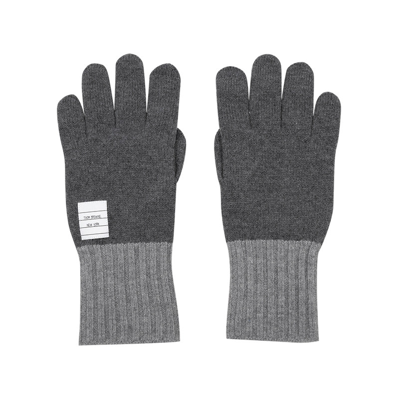 Thom Browne汤姆布朗男女同款羊毛 RWB 条纹手套男女XY促销