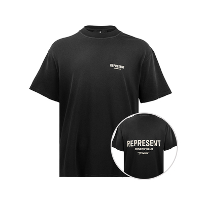 represent全棉短袖T恤男士