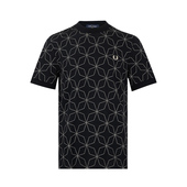 FRED T恤男春夏XY推选 logo刺绣全棉短袖 PERRY男士 Ringer