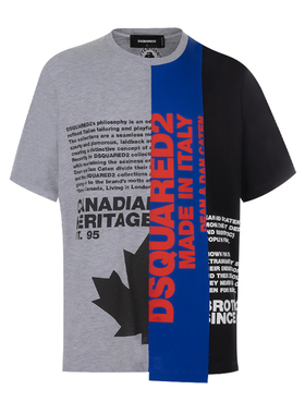 Dsquared2二次方圆领短袖T恤男士春夏XY特卖