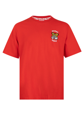 KENZO/高田贤三男Varsity Jungle 全棉短袖T恤男士春夏XY