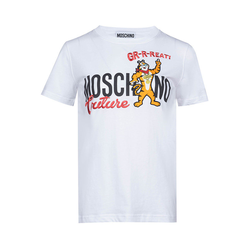 moschino短袖T恤印花莫斯奇诺