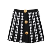 BALMAIN巴尔曼女经典 logo半身裙短裙女士春夏XY限定