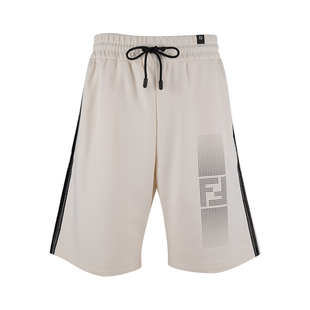 2025春夏新款 男士 XY推选 字母logo系带休闲短裤 FENDI芬迪男经典