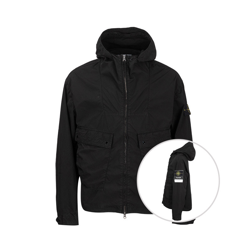 STONEISLAND翻盖长袖夹克外套男