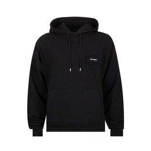 we 11 done男女同款字母logo全棉连帽卫衣男女2025秋冬新款XY推选