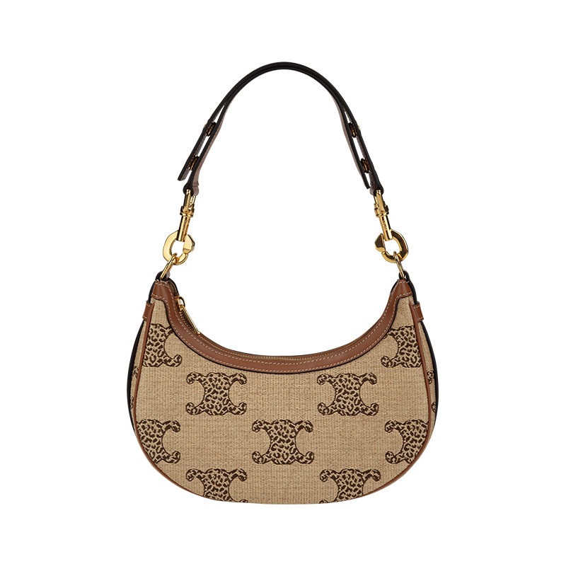 赛琳女经典拉链手提单肩包女士