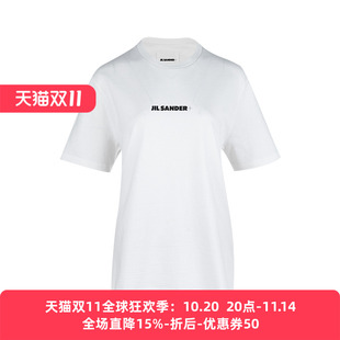 T恤女士2025春夏新款 Jil Sander女經(jīng)典 logo印花全棉短袖 XY推選