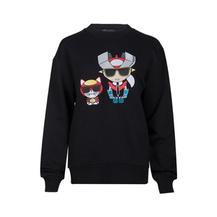 全棉卫衣女XY推广 Heroes Karl Lagerfeld卡尔·拉格斐Ikonik